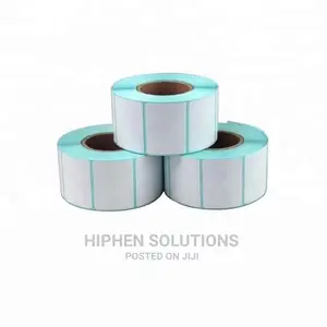 Crystal Clear Barcode Paper Roll