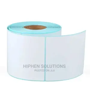 No Mess Barcode Label Paper Roll