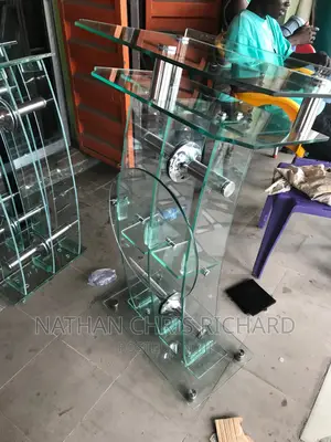 Apex Glass Preaching Pulpit