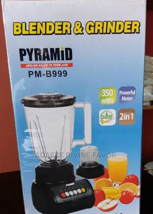 2-in-1 Pyramid 350W Blender and Grinder PM-B999