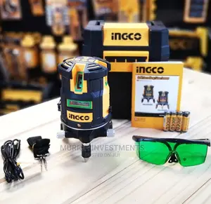 Ingco Self-Leveling Line Laser Green Laser Beams 0-30m