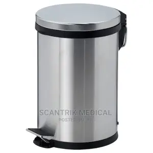 Reusable Stainless Pedal Bin Pedal Operated Dustbin