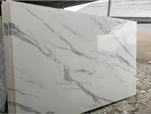 White Thunder Strip Marble