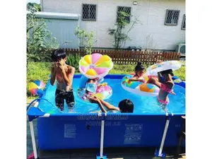 Intex Rectangular Frame Above Ground Pool 9*6ft