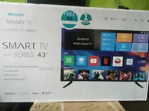 Brand New Original Hisense 43 Inches Smart Tv