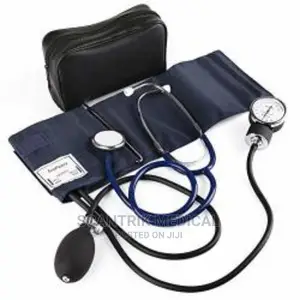 Portable Aneroid Sphygmomanometer With Stethoscope and Adult