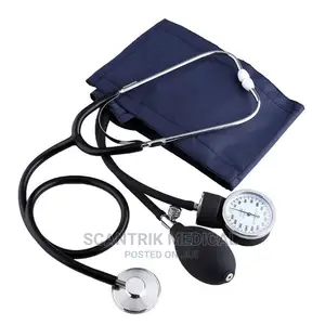 Medical Aneroid Sphygmomanometer With Stethoscope and Adult