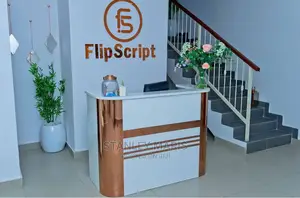 Office Reception Solid Desk