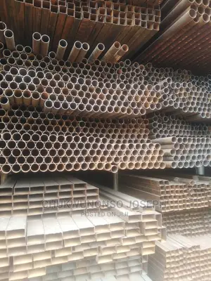 Round Black Pipe