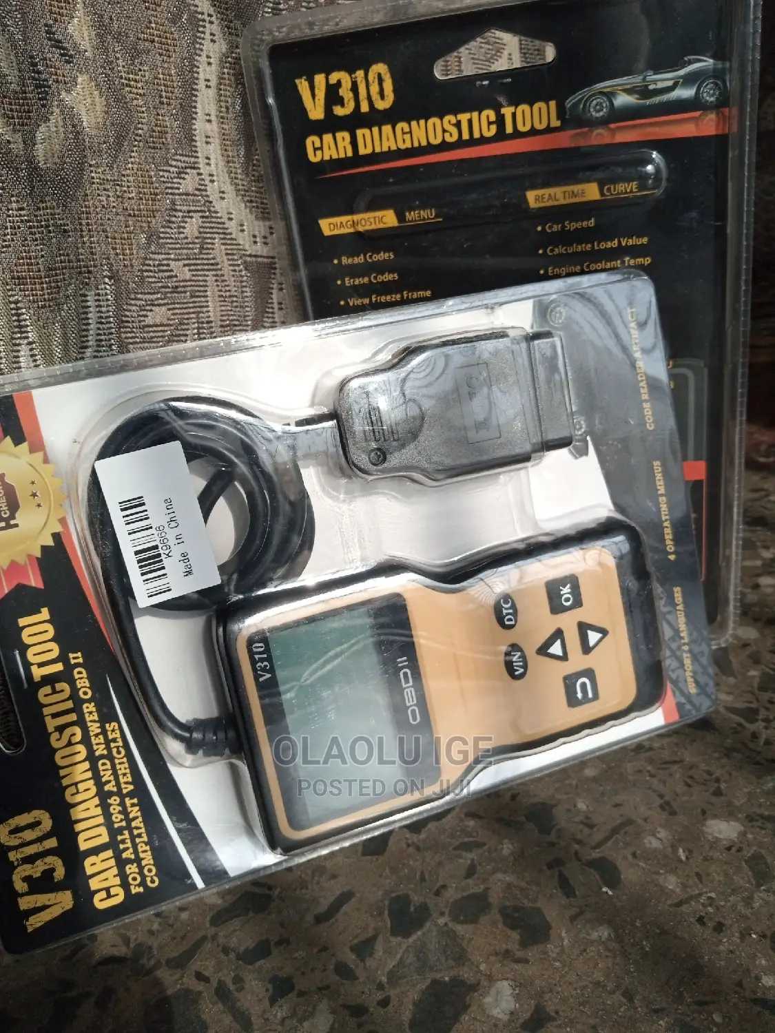 V310 Mini OBD2 Auto Scanner Engine Code Reader