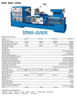 2 Meter Lathe Machine