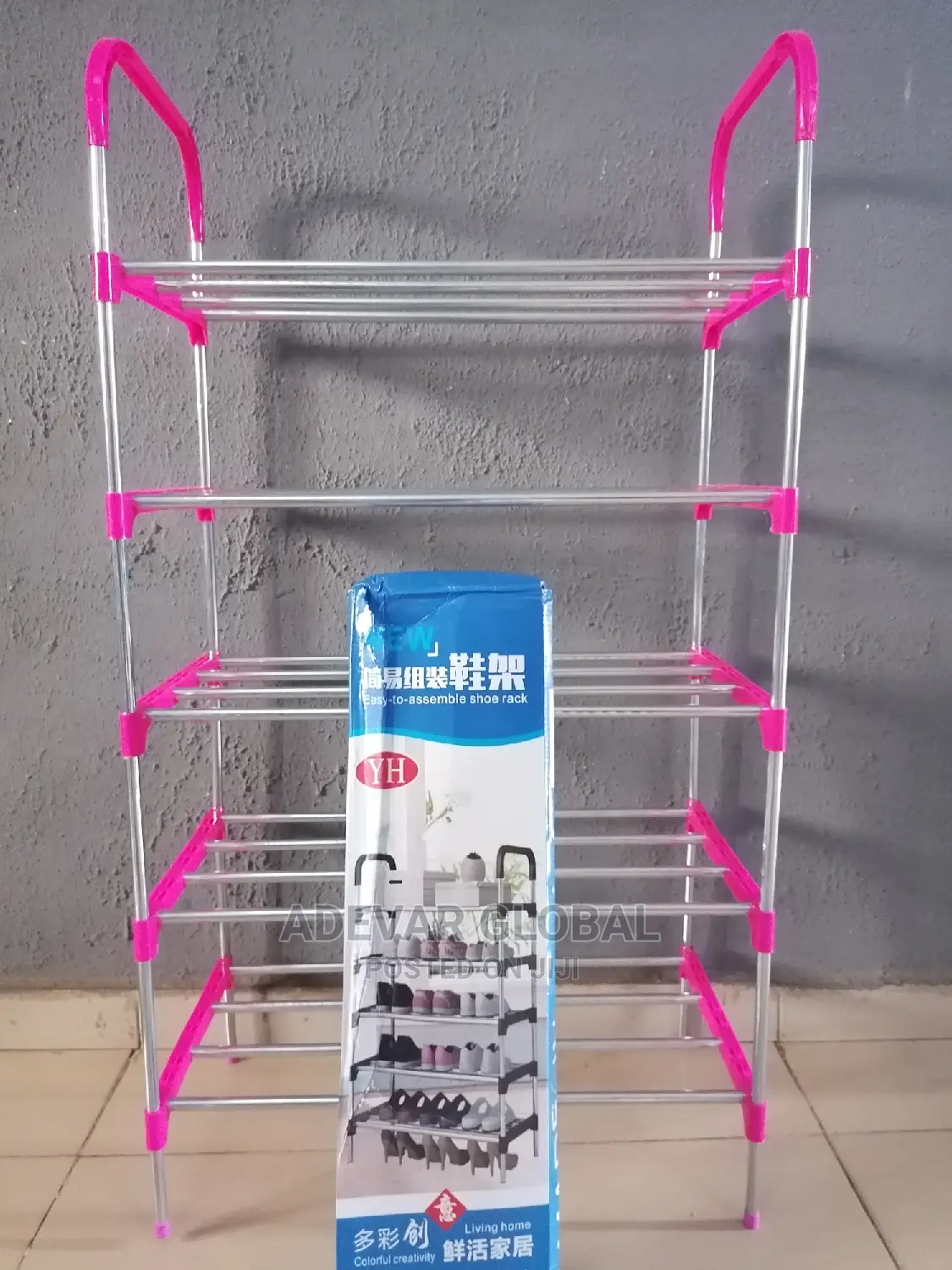 5 Layers Shoe Rack Steps