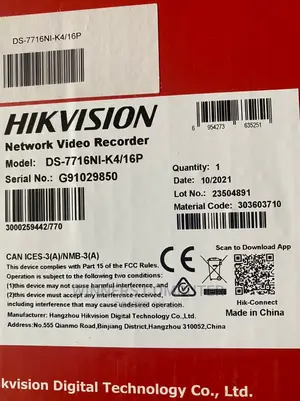 Hikvision 16channel NVR