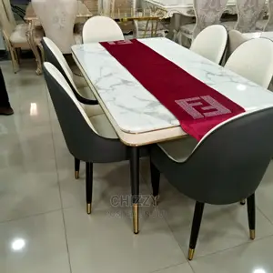 6seater Dining Glass Table