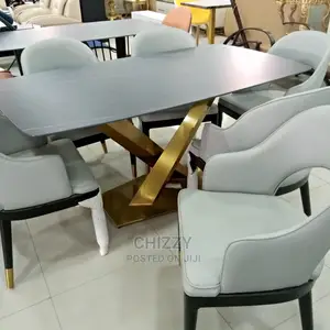 6seater Dining Glass Table