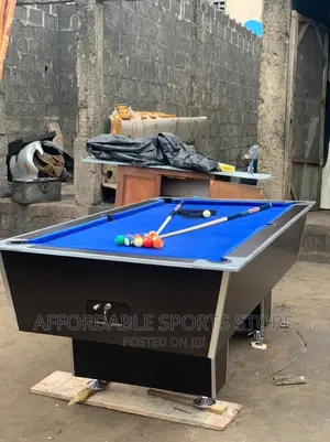 7ft Standard Local Snooker Table With Good Accessories