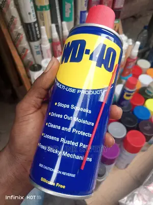 WD-40 Spray Cleaner.