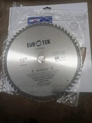 Eurotek TCT Circular Saw for Wood(12inches)60 Teeth