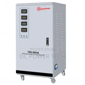 30KVA 3-Phase Servo Stabilizer With 18 Months Warranty