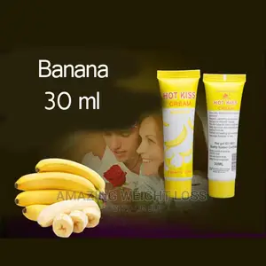 Hot Kiss Banana Flavor Lubricate