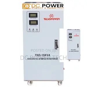 Rilsopower 15KVA Single Phase Servo Stabilizer 90v-260v