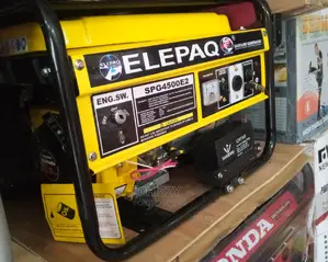 Elepaq Generator 100% Copper Wire 4.5kva