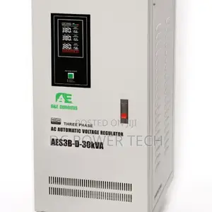 30KVA 3-Phase Servo Voltage Stabilizer 240v-456v