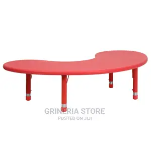 School Study Half Moon Table for Sale