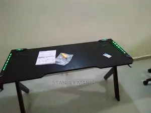 Office/Gaming Desk With LED Lights (1.4 Meter)