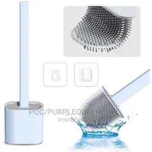 Silicontoilet Brush With Wall Hook