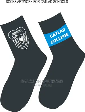 High Quality Plain / Customized Socks For School / Students