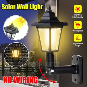 Outdoor Garden Decorative Solar LED Warm Wall Light