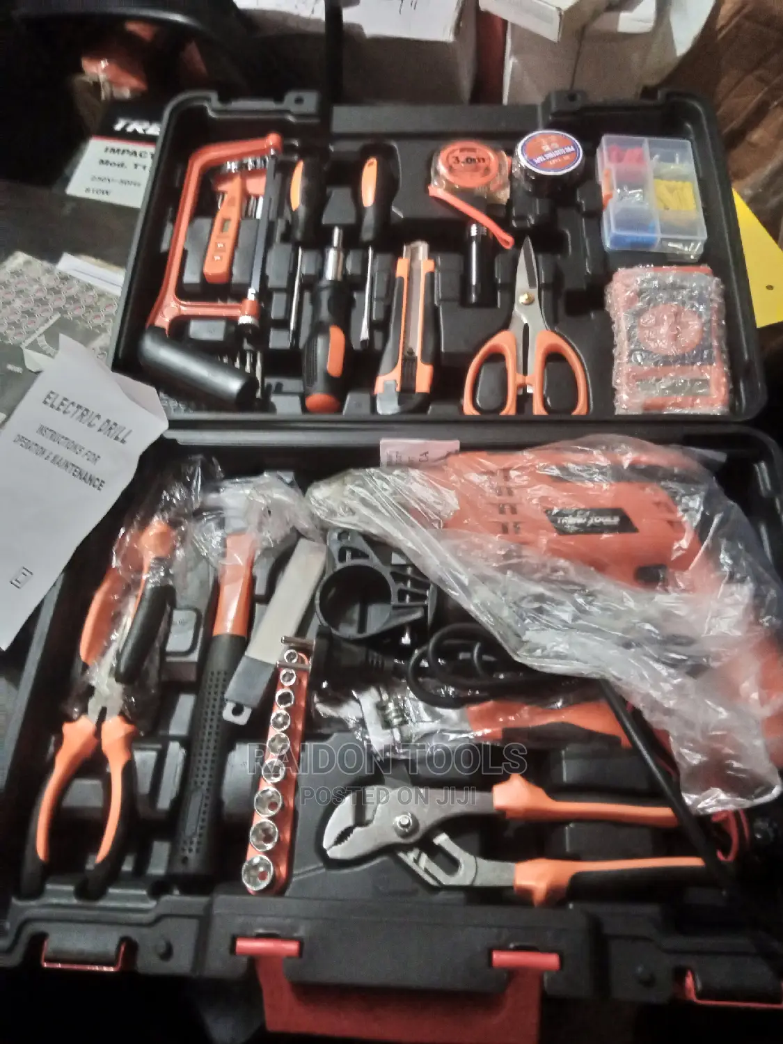 Complete Set Of Tools And Machine