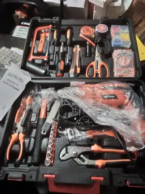 Complete Set Of Tools And Machine