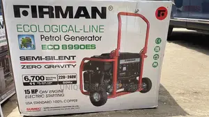 Firman 6.5kva Zerogravitykeystarter Eco8990es 100% Copper