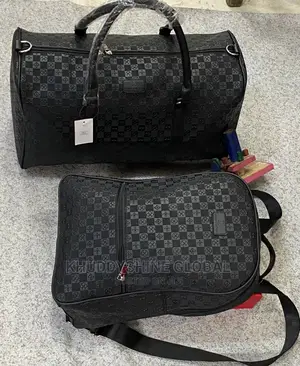 Designers Backpack And Duffle Bag Black
