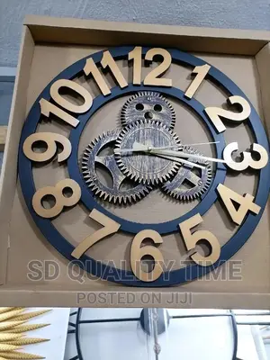 3d Circle Wall Clock