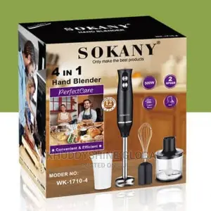 Sokany 4 IN 1 Hand Blender