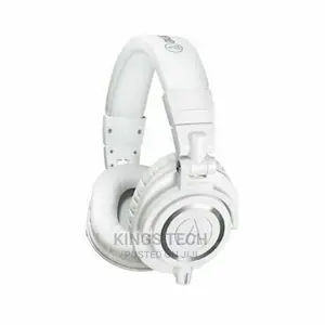 ATHM50X White Audio Technica Headphone