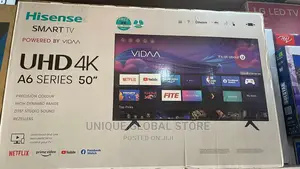Hisense 50" Smart Uhd Frameless Tv With Wifi