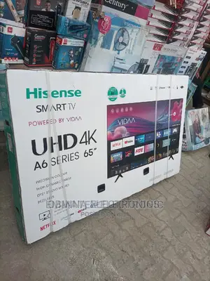 Brand New HISENSE 65" Android Smart 4K Netflix/Wi-Fi/Uhd Tv/