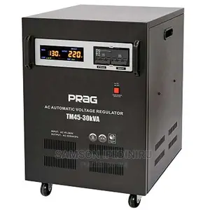 Prag 30kva Relay Central Stabilizer Single Phase 45v-280v