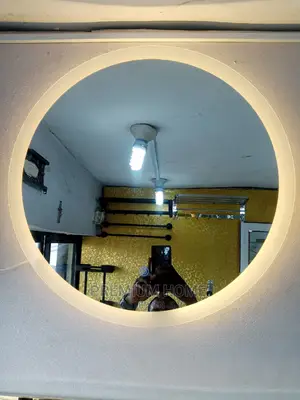 3 Led Lights Round Mirror 60*60