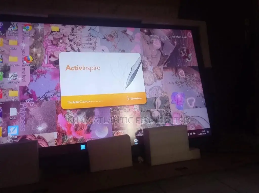 Promethean Interactive Flat Panel Display,Touch 70"