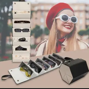 5slots Multifunction Glasses Storage