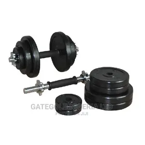 Wk15r 15kg Rubber Dumbbell KIT