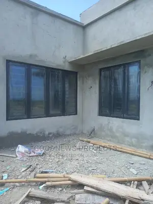 4 Panels Aluminium Window With Burglary and Net