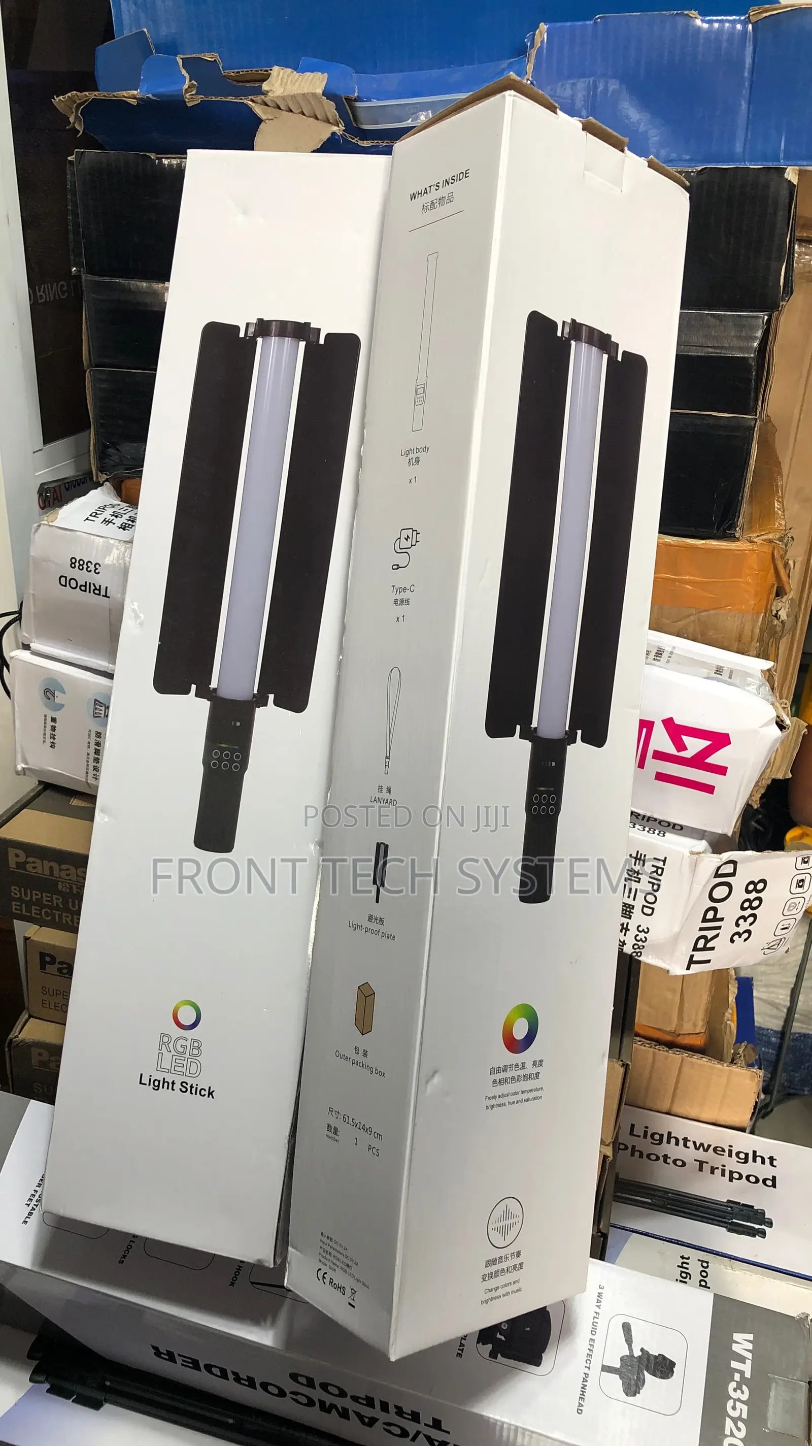 RGB Light for Video Making Light Stick