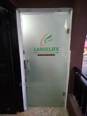 Coloured Customized Frameless Glass Door