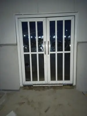 Double Leaf Aluminium Swing Door